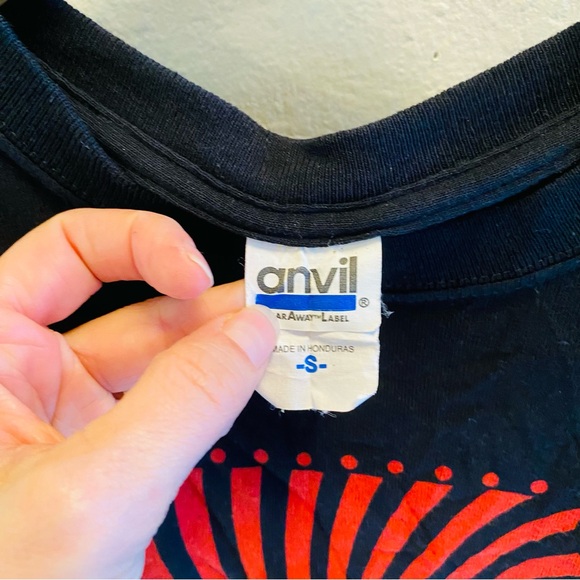 ⭐️ ANVIL JIMMY HENDRIX Black Band Tee - Picture 5 of 6